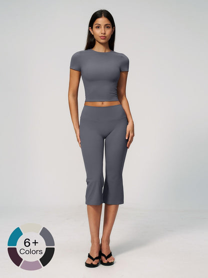 Fashion Yoga Set for Women, High Waist Butt Lifting Tight Fit Slimming Pilates Training Workout… - image 22