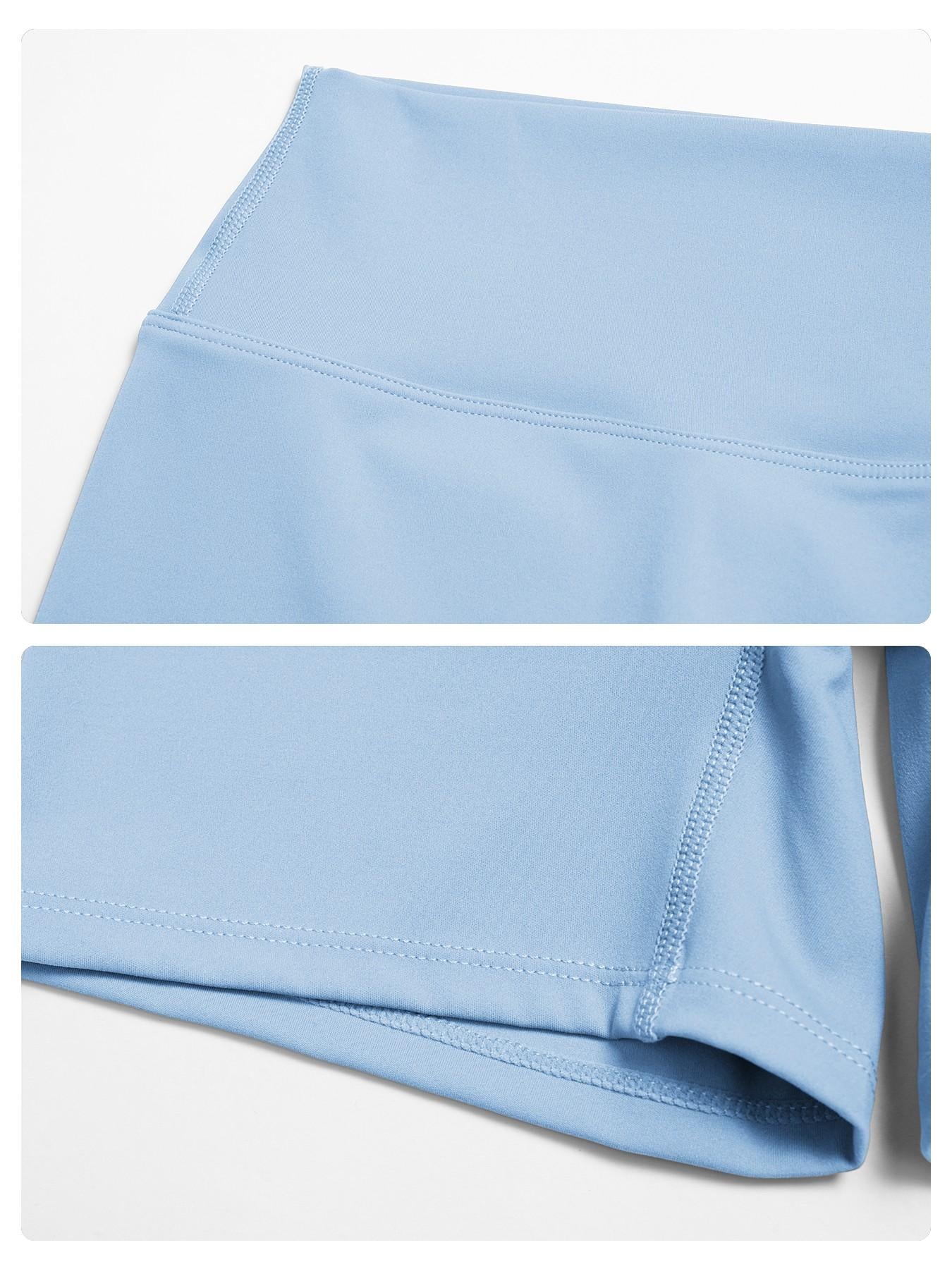 Women's High-Waisted Yoga Shorts, Athleisure Shorts - image 17