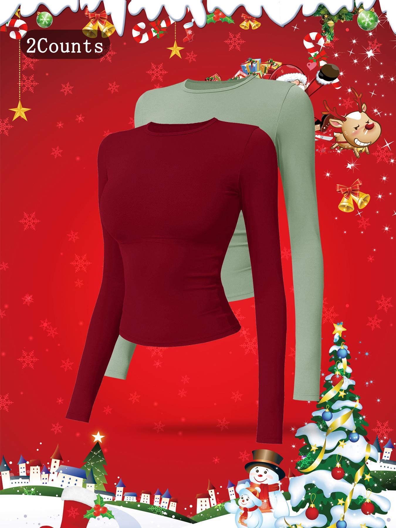 New Fleece Long Sleeve Yoga Top, High Strength Fitness Wear - image 27