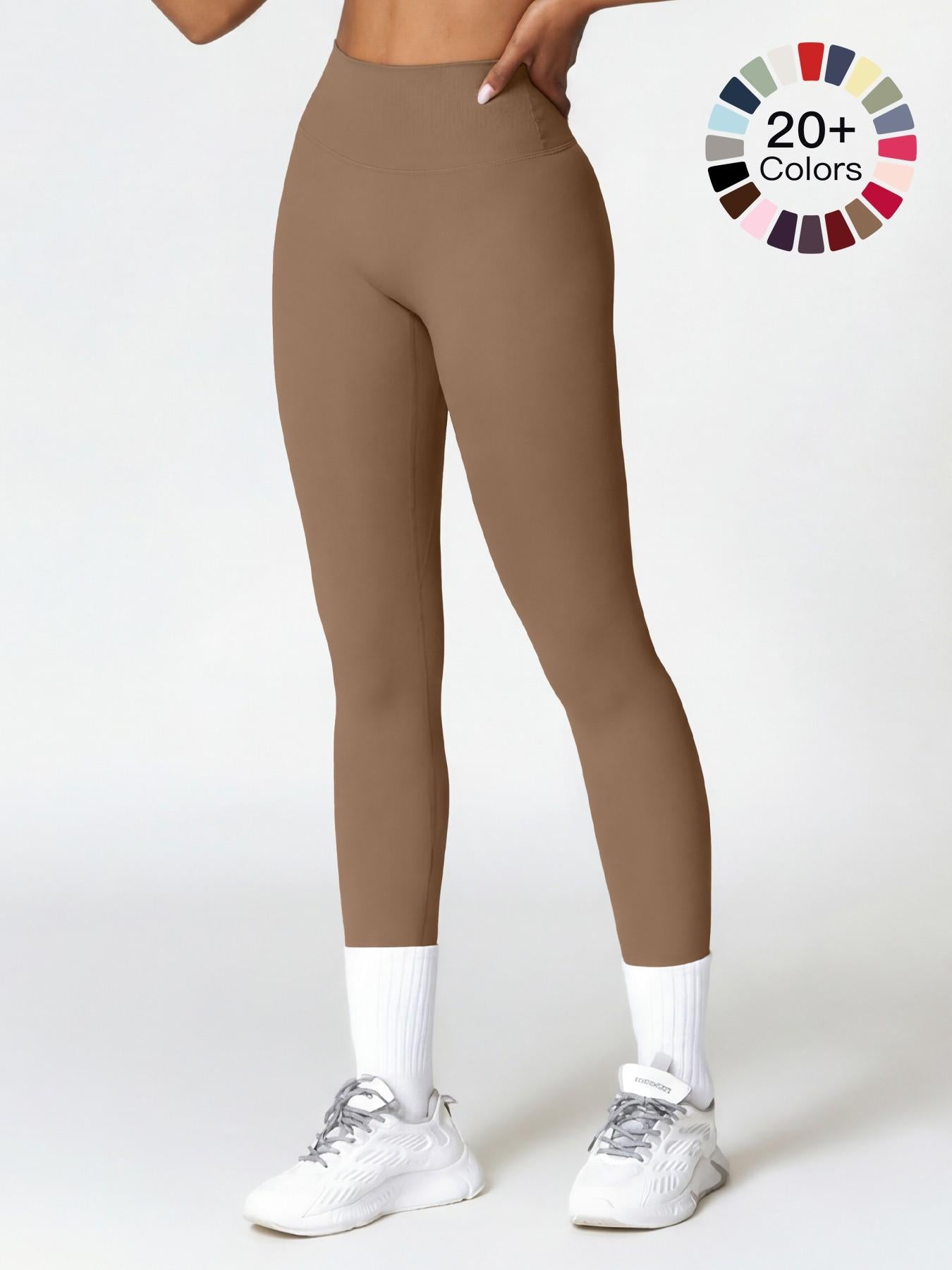 Women's High Waisted Sports Leggings, High Waists Leggings - image 26
