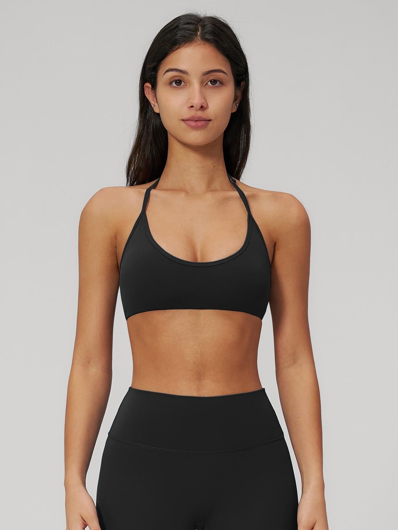 Creamy Fuzzy Back Sporty Bra, Shockproof Quick-Dry Tight Fit - image 19
