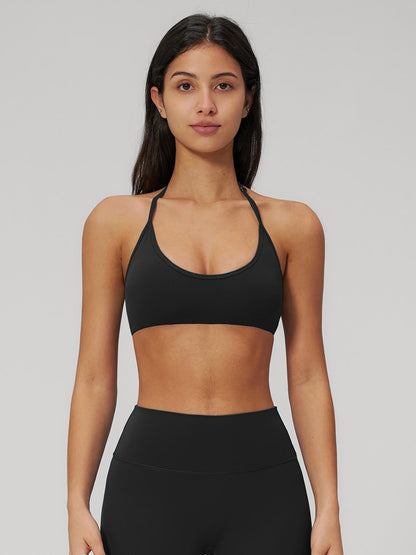 Creamy Fuzzy Back Sporty Bra, Shockproof Quick-Dry Tight Fit - image 19