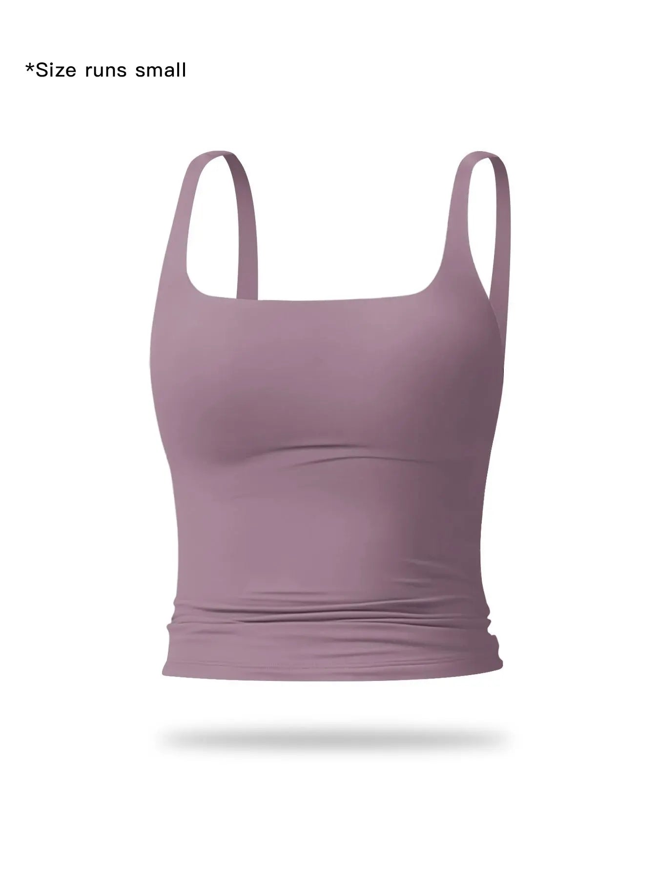 Women's Solid Color Sports Tank Top for Yoga & Gym
