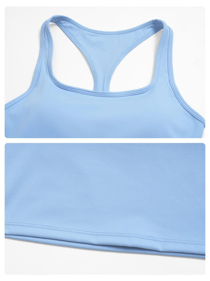 Women's Yoga Set, Fleece Square Neck Backless Outerwear - image 17