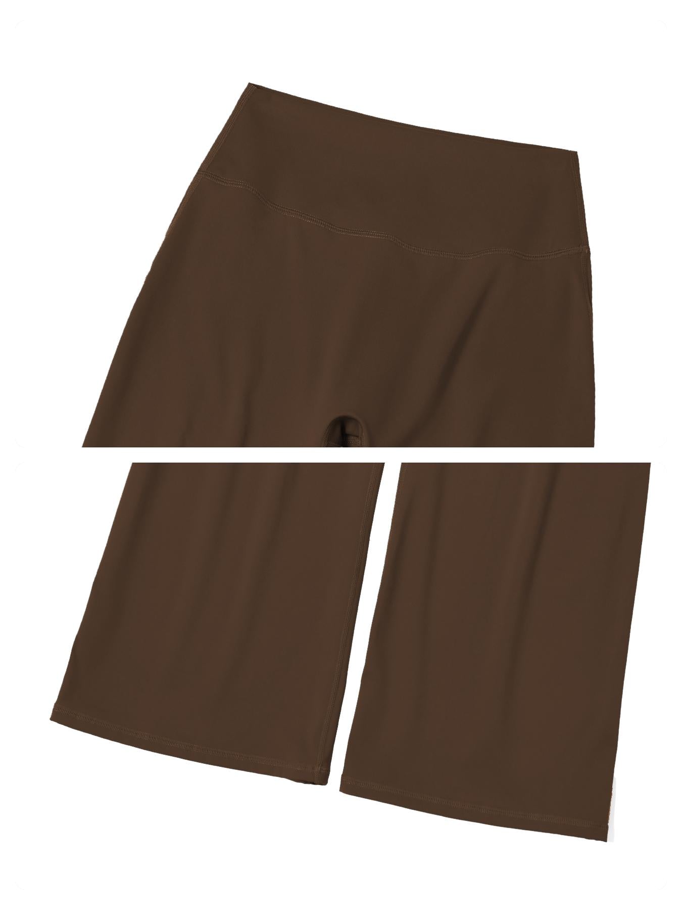 High Waist Flare Leg Yoga Pants, Casual Dance Workout Trousers - image 17