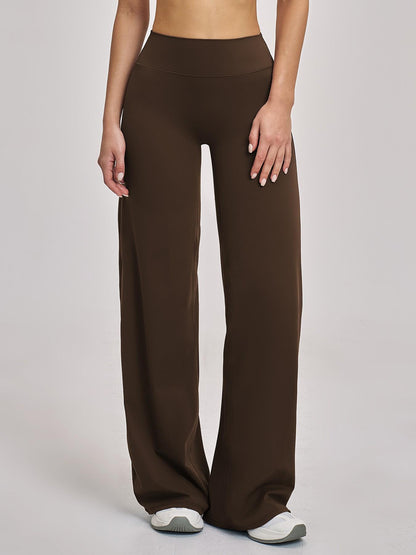 High Waist Flare Leg Yoga Pants, Casual Dance Workout Trousers - image 10