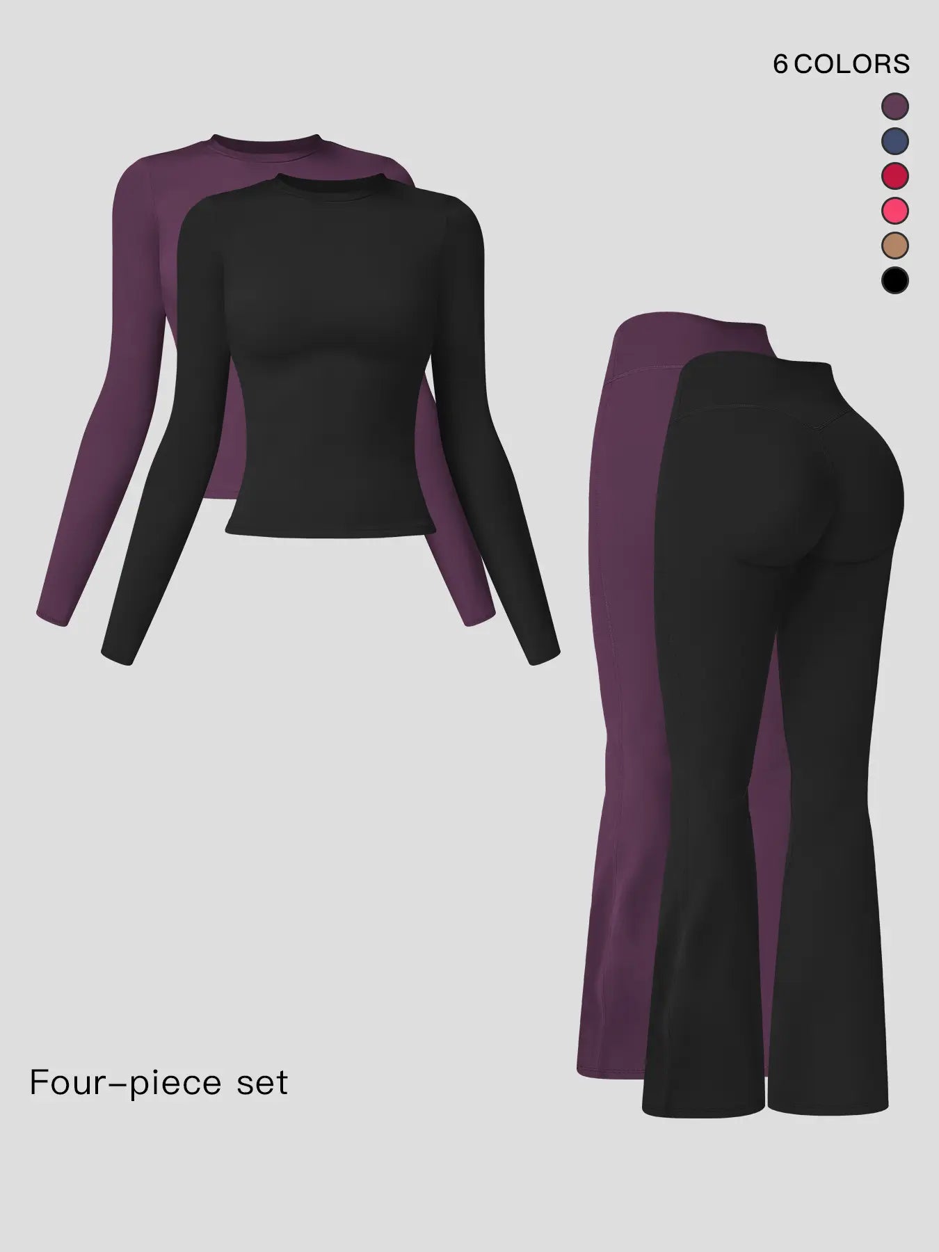 Women's Sporty Co Ord Sets, Casual Two-Piece