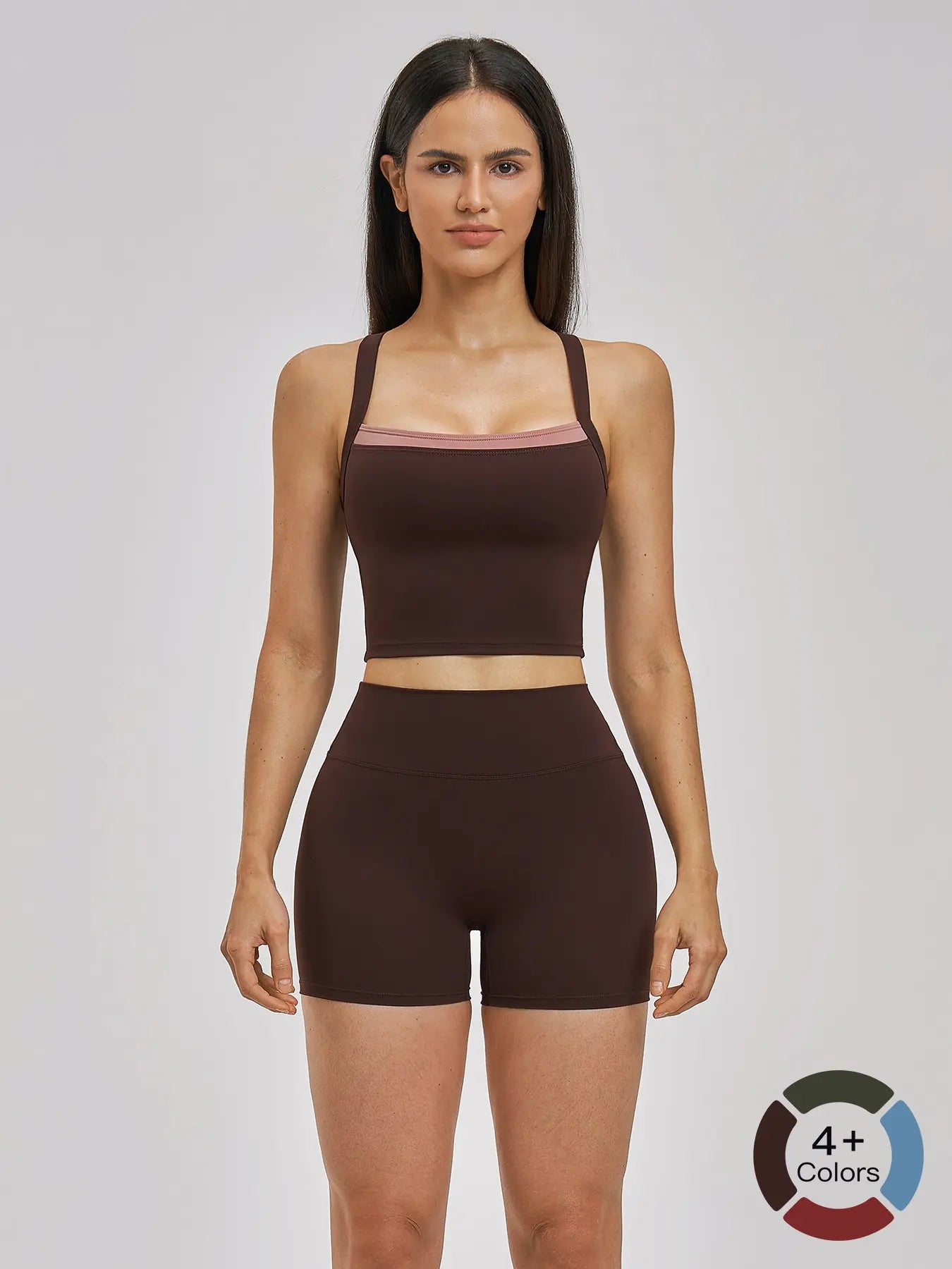 European and American Bare Sensation Sports Set, Solid Sports Sets