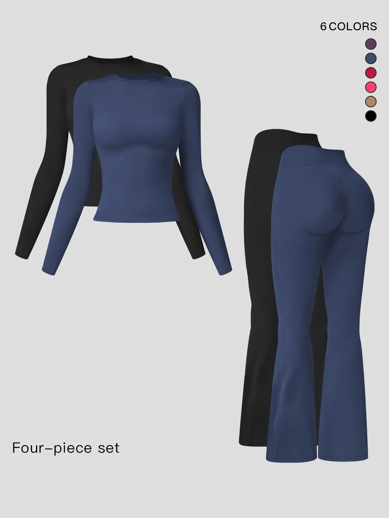 Women's Sporty Co Ord Sets, Casual Two-Piece