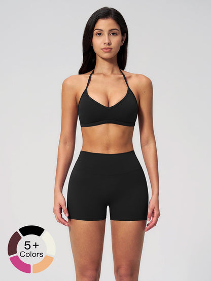 Tight-Fit Halter Backless Yoga Set for Women, Breathable Quick-Dry Cross-Border Casual Activewear… - image 22