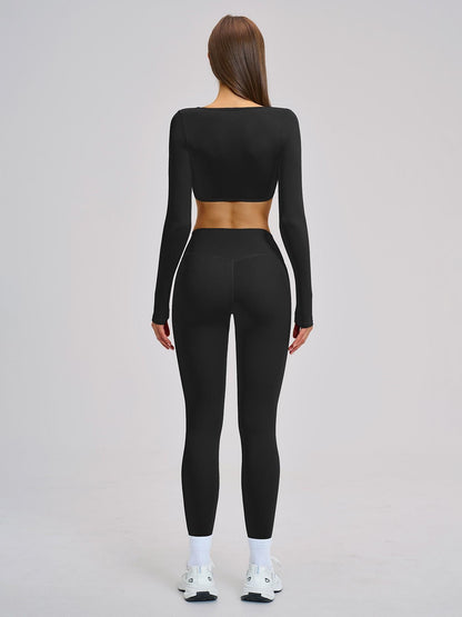 Women's Yoga Set, Microfiber Material - image 15