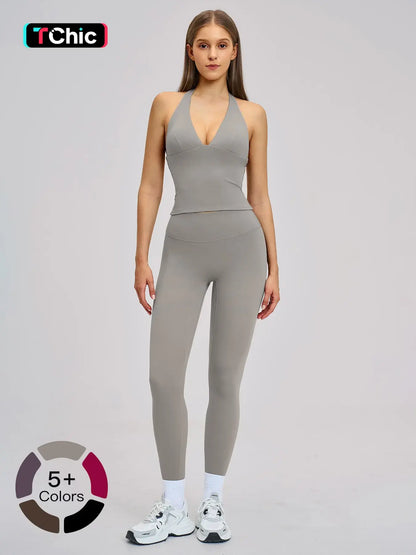 Spring Outdoor Sports Fitness Set, Fleece Tight Yoga