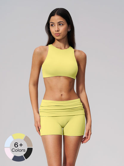 Yoga Set for Women, Tight-Fit Backless Fitness Workout Quick-Dry Yoga - image 22