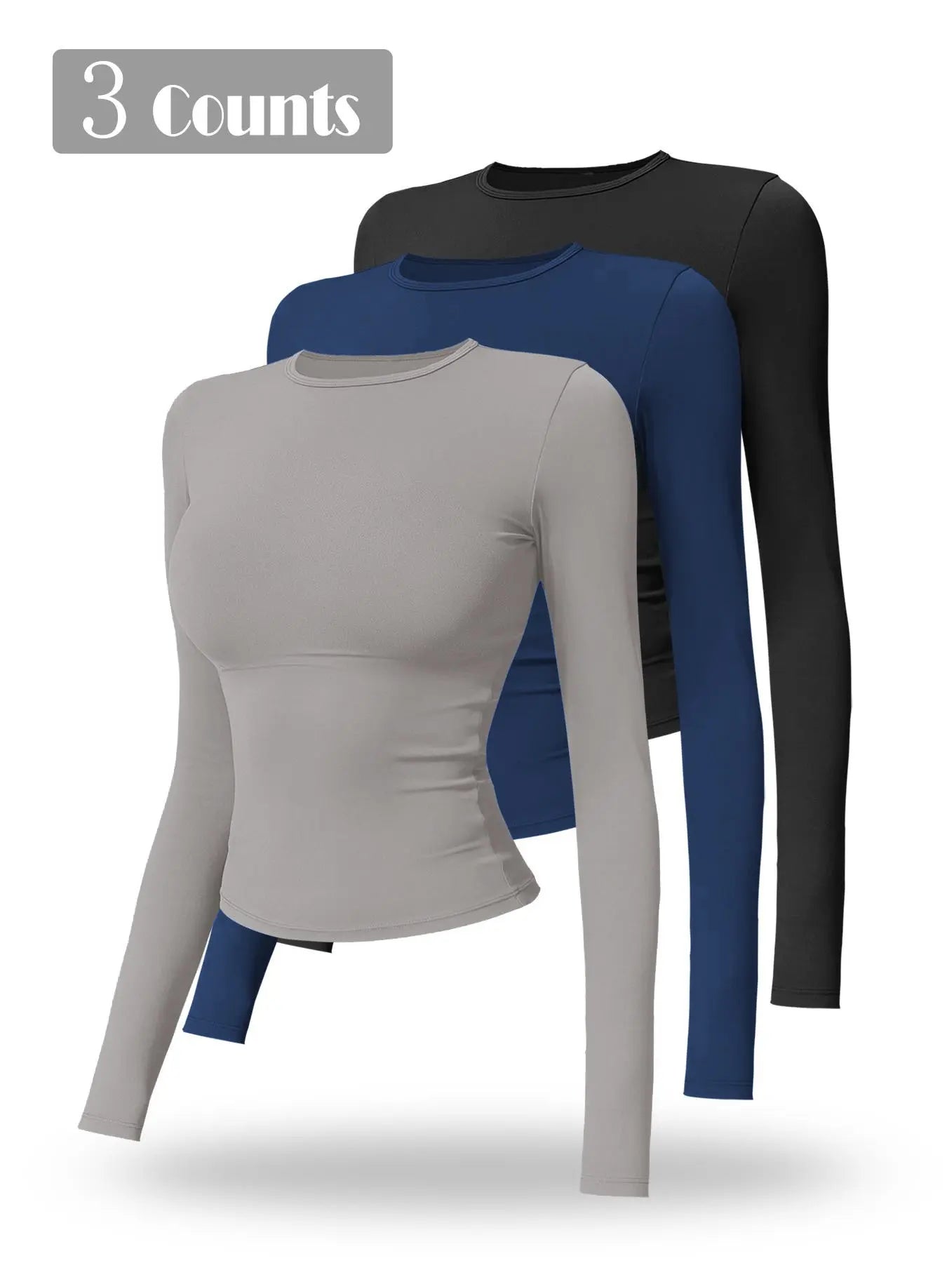 New Fleece Long Sleeve Yoga Top, High Strength Fitness Wear - image 6