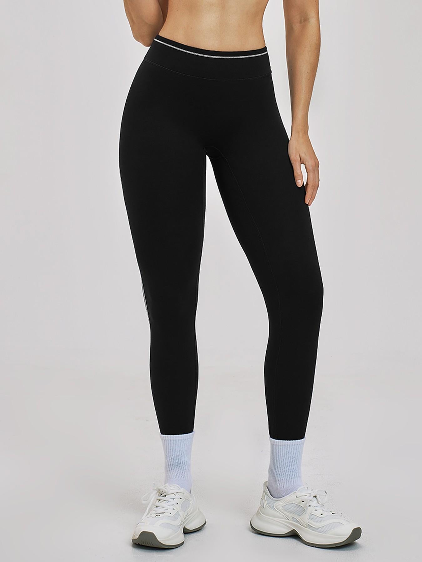 Cross-Border Colorblock Yoga Pants, High Waist Quick-Dry Tight Fit - image 14