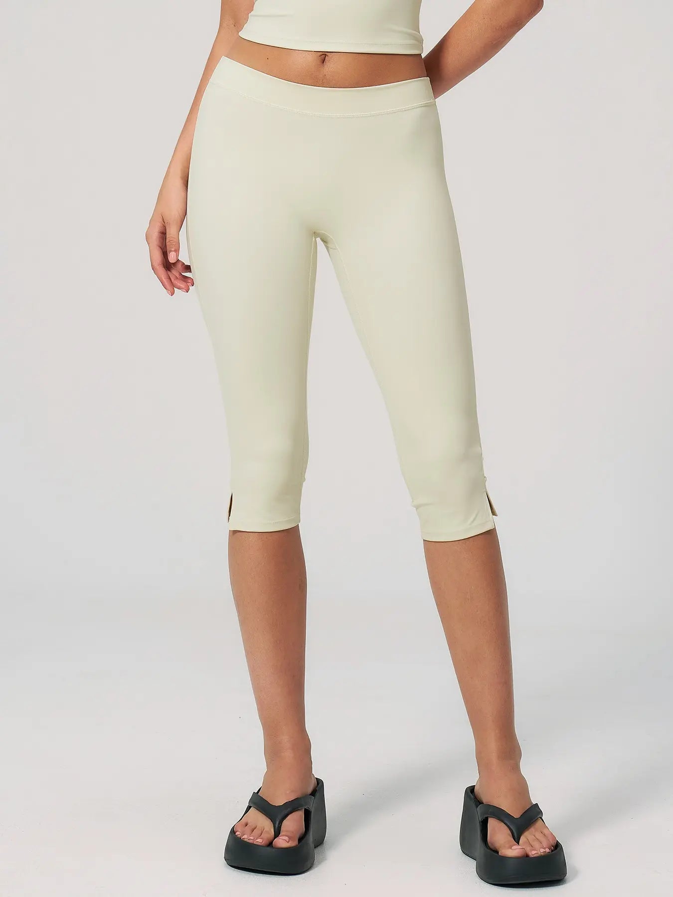 Summer New Yoga Waist Trainer Pants for Women, Butt Lifting Running Sports Short Low Waist… - image 8