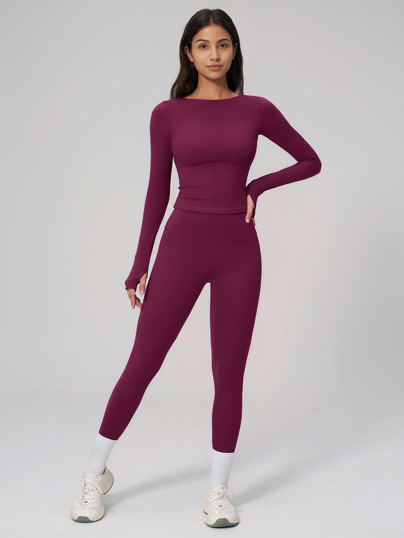 High-End Yoga Top for Women, Outdoor Running Sportswear - image 14
