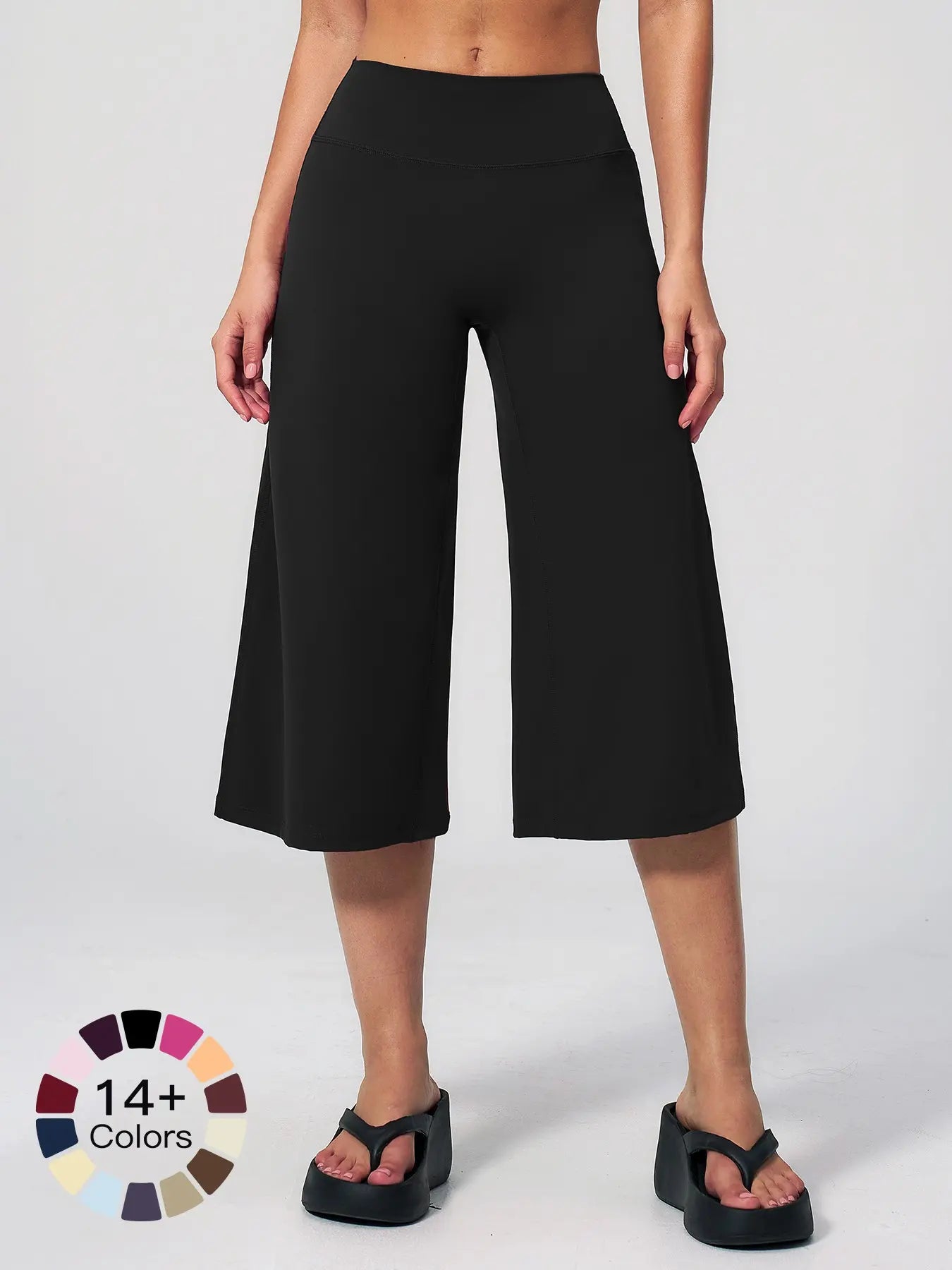 Women's High-Waisted Quick-Dry Loose-Fit Yoga Pants, Breathable Comfortable Athletic Bottoms