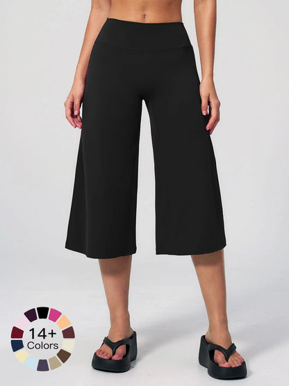 Women's High-Waisted Quick-Dry Loose-Fit Yoga Pants, Breathable Comfortable Athletic Bottoms