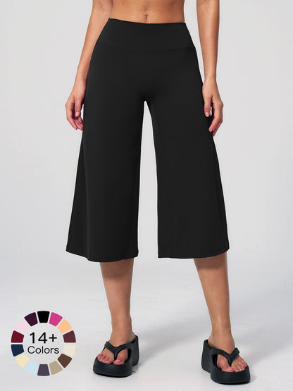 Women's High-Waisted Quick-Dry Loose-Fit Yoga Pants, Breathable Comfortable Athletic Bottoms - image 18