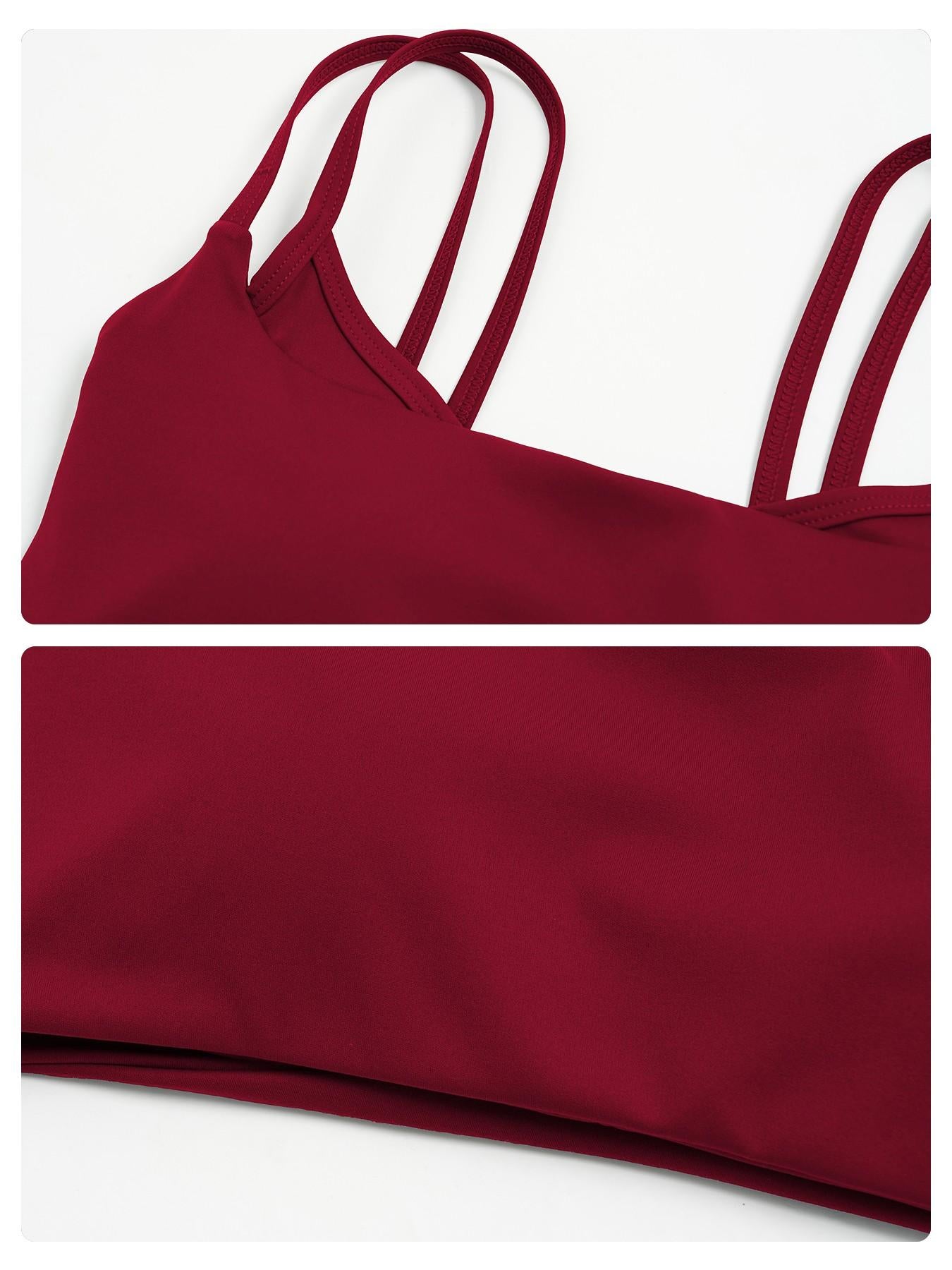 Women's Bare-Look Yoga Set, Contrast Stitching - image 18