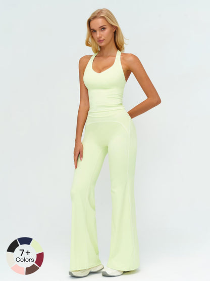 Women's Yoga Set with Dual Shoulder Straps, High-End Feel Sportswear - image 19