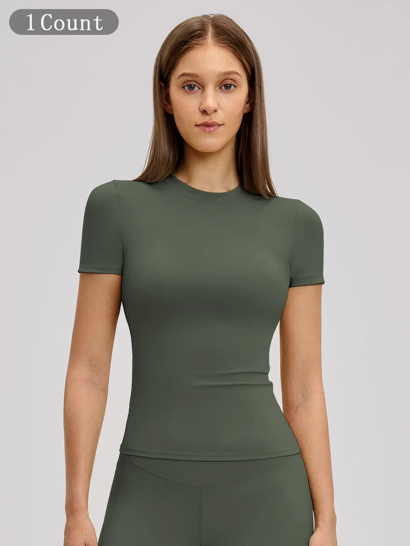 Summer Quick-Dry Yoga Shirt Short Sleeve Fitness Top Hoodie Outdoor Running Sports Women, Fitness Shirts