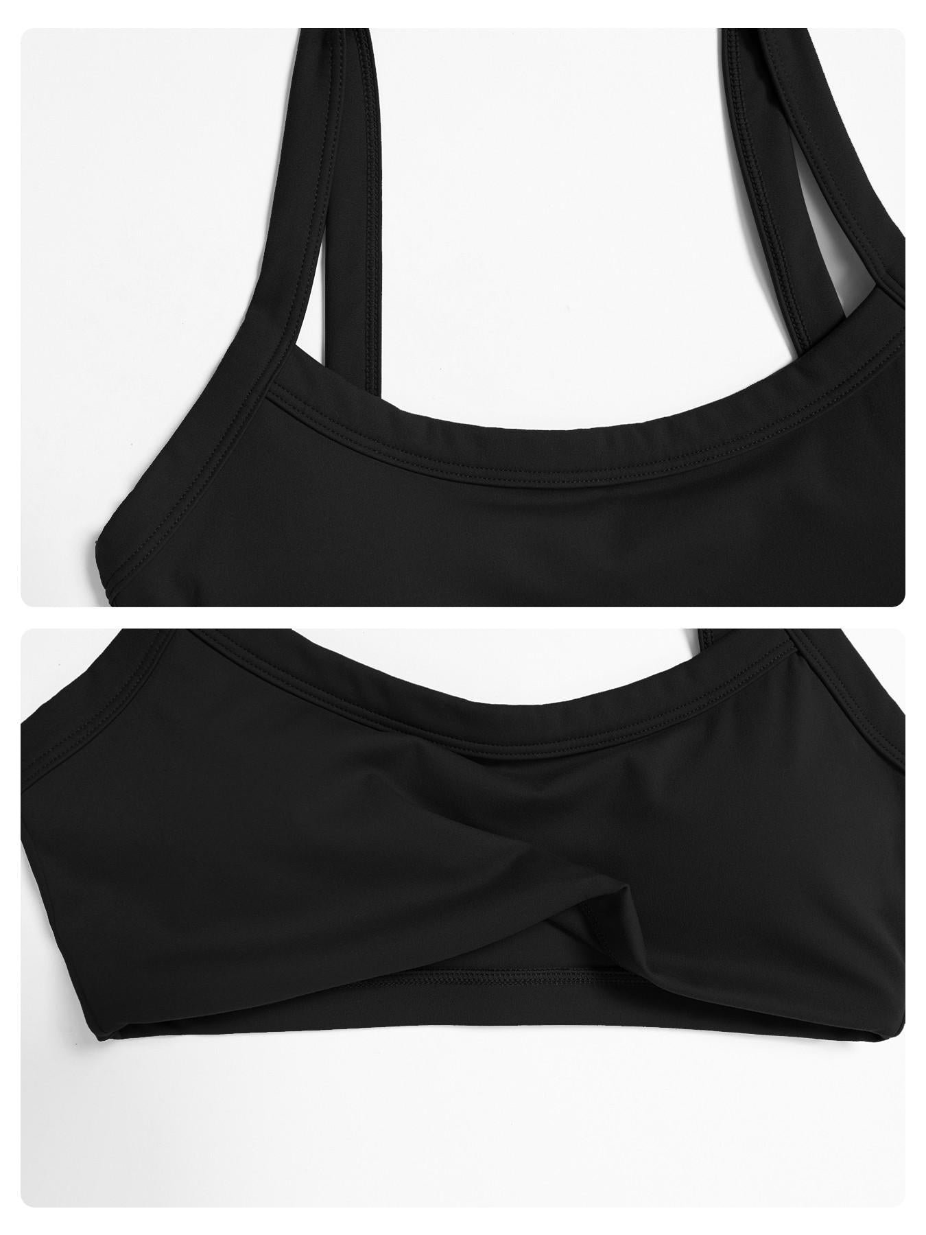 Cross-Border Textured Shoulder Straps Yoga Bra, Hollow Back Tight-Fitting Sports Innerwear - image 17