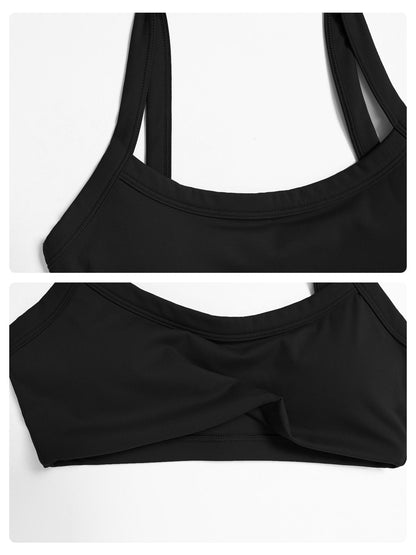 Cross-Border Textured Shoulder Straps Yoga Bra, Hollow Back Tight-Fitting Sports Innerwear - image 17