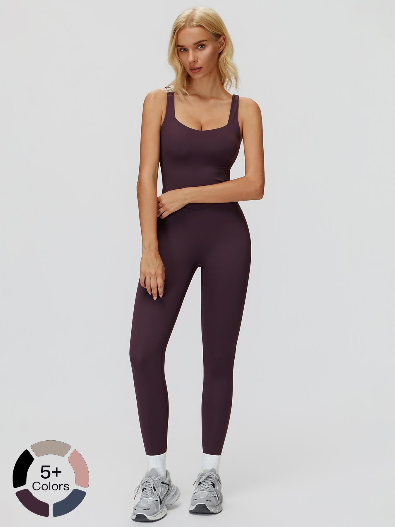 Women's Sporty Yoga Pants, Above-The-Knee Tight-Fitting Design - image 19