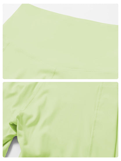 Summer Quick-Dry Naked Feel Gym Shorts High Waist Tight Yoga Pants Breathable Running Fitness Shorts… - image 15