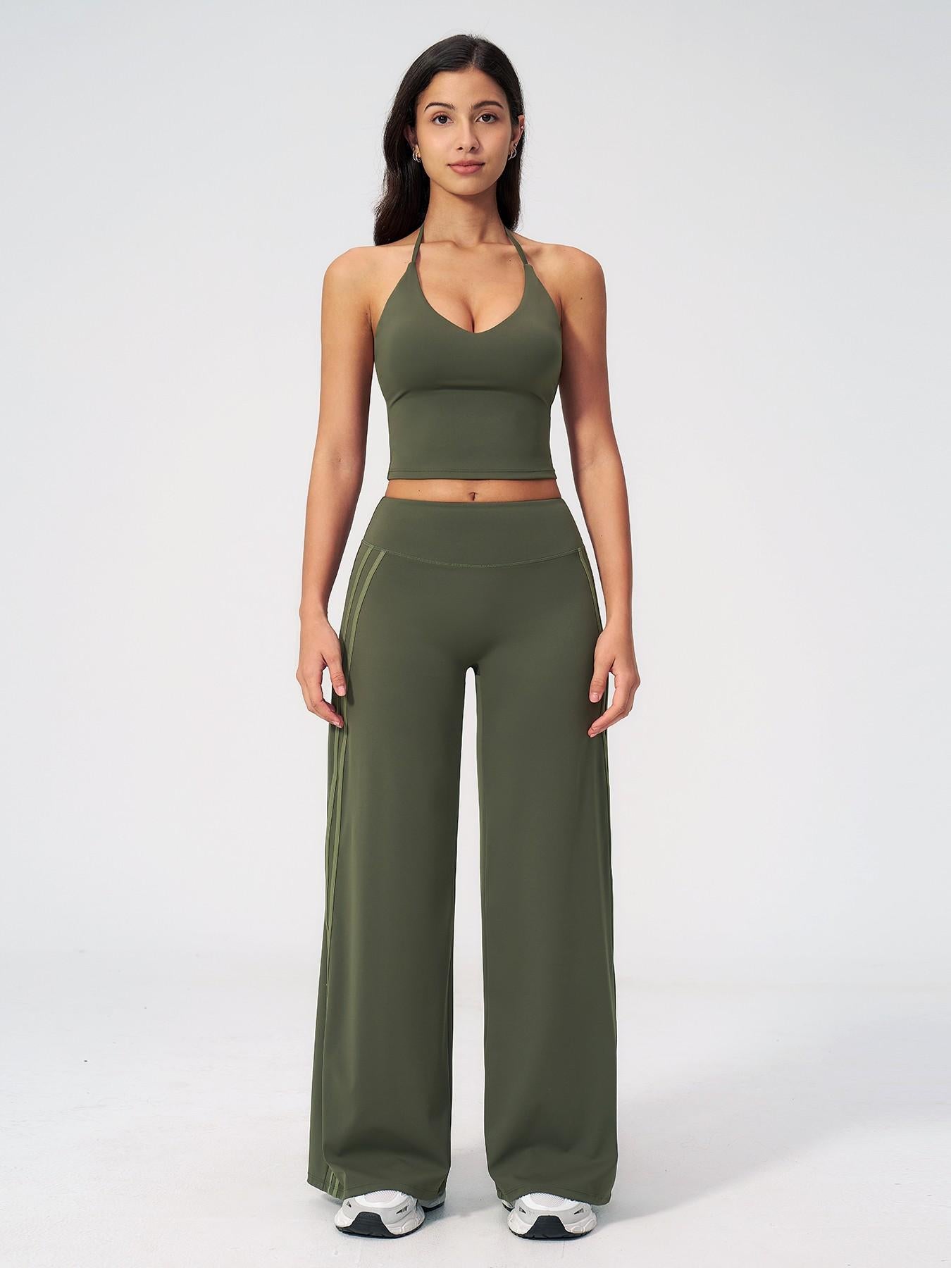 Women's Yoga Set, Colorblock Yoga Set - image 15