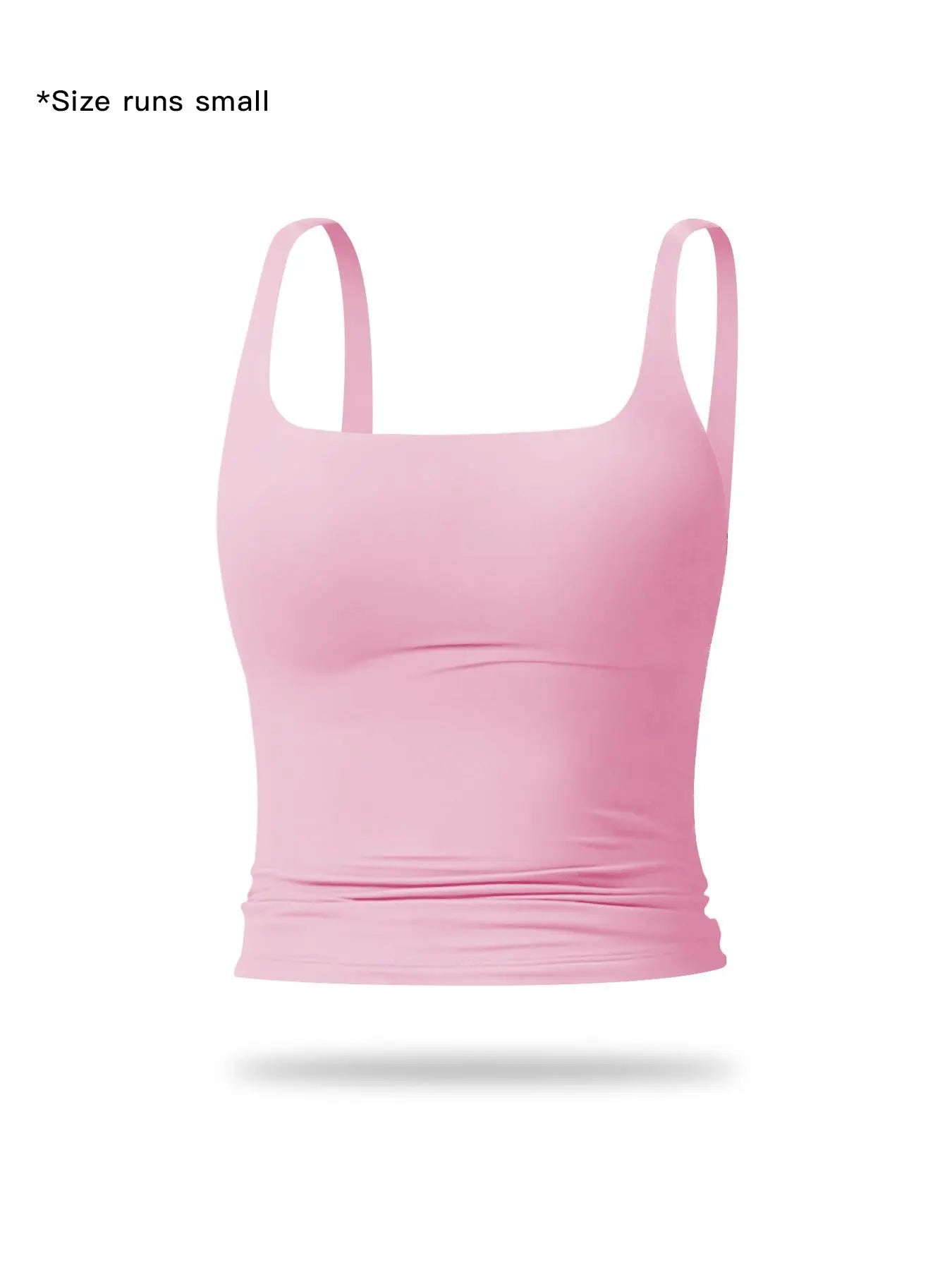 Women's Solid Color Sports Tank Top for Yoga & Gym