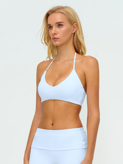 Cross-Border Fleece Yoga Bralette Halter Backless Tight-Fitting Gym Stretch Sports Bra, Running… - image 12