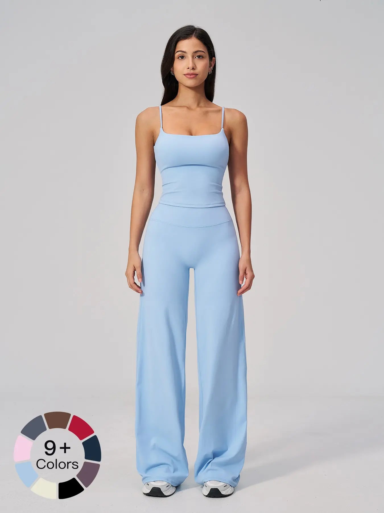 Women's Yoga Set, High-End Outdoor Running Quick-Dry Sports Wear - image 2