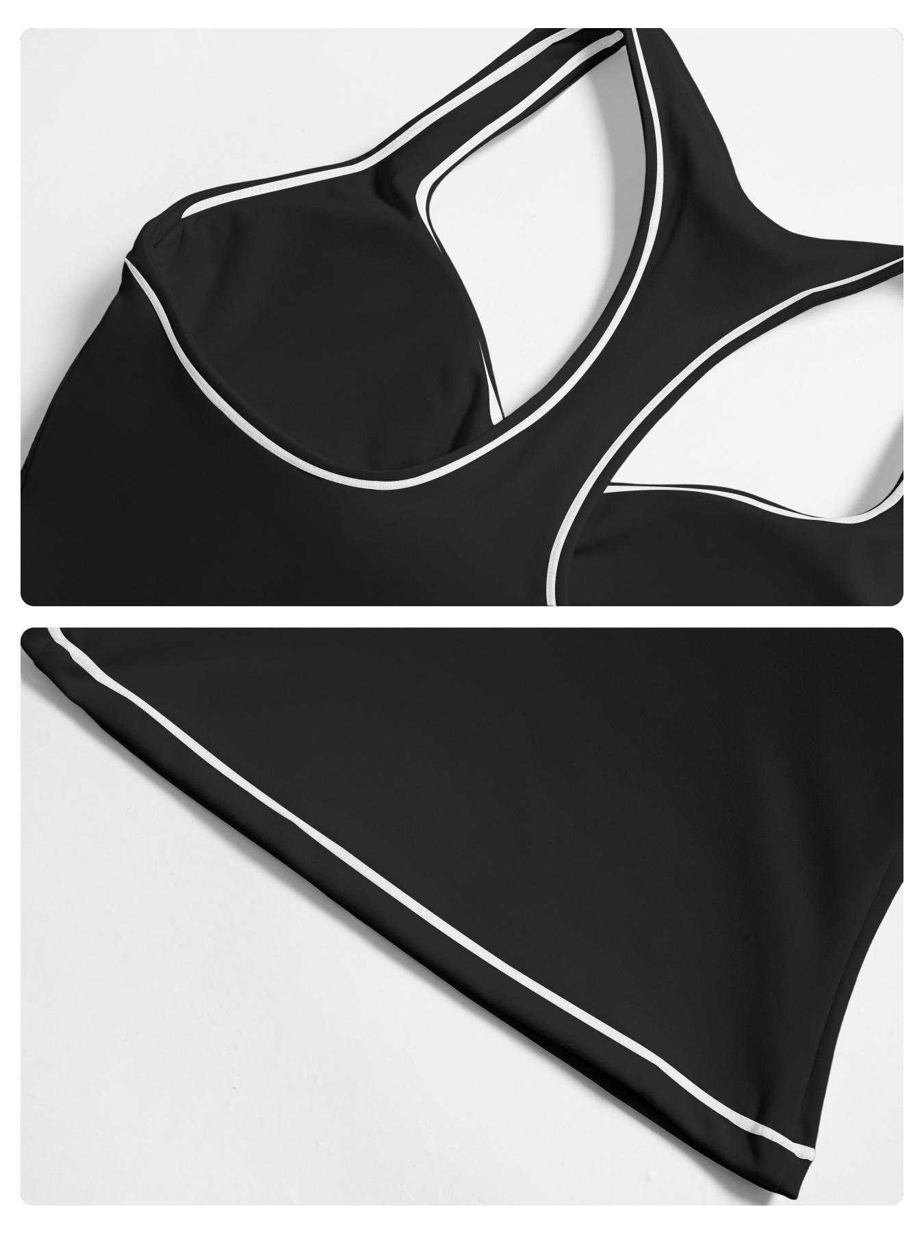 Women's Yoga Set with Dual Shoulder Straps, High-End Feel Sportswear - image 17