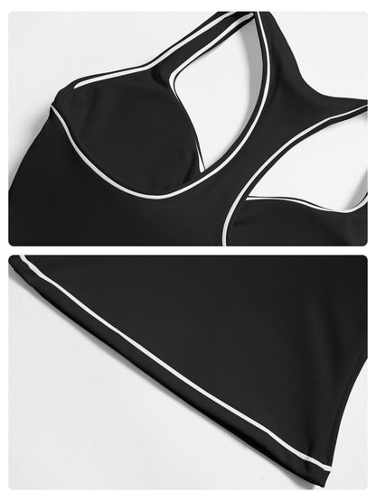 Women's Yoga Set with Dual Shoulder Straps, High-End Feel Sportswear - image 17