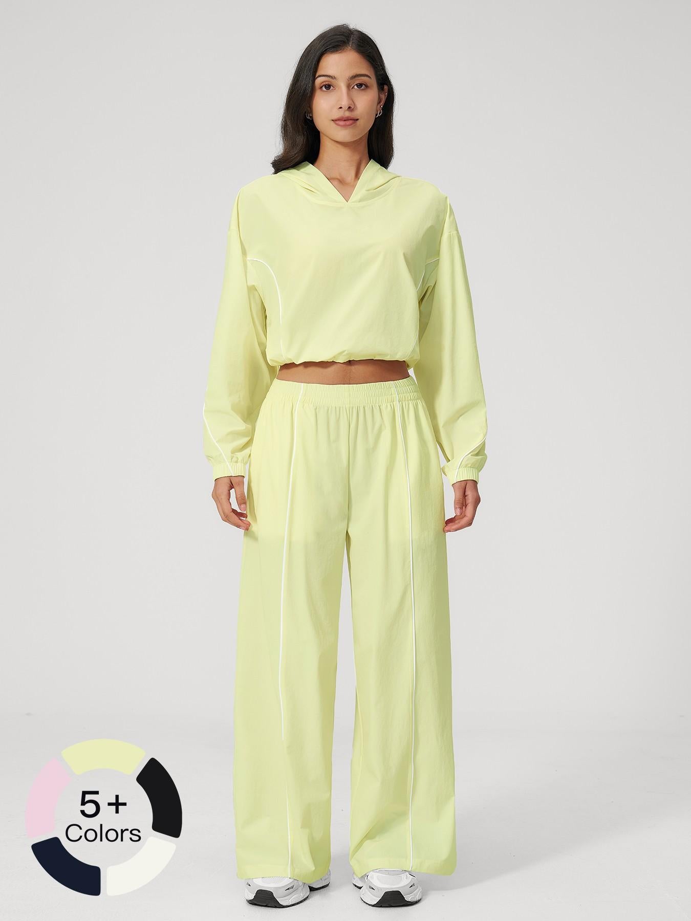 Outdoor Sun Protection Set for Women, UV-Blocking Quick-Dry Hooded Sports Wear - image 19