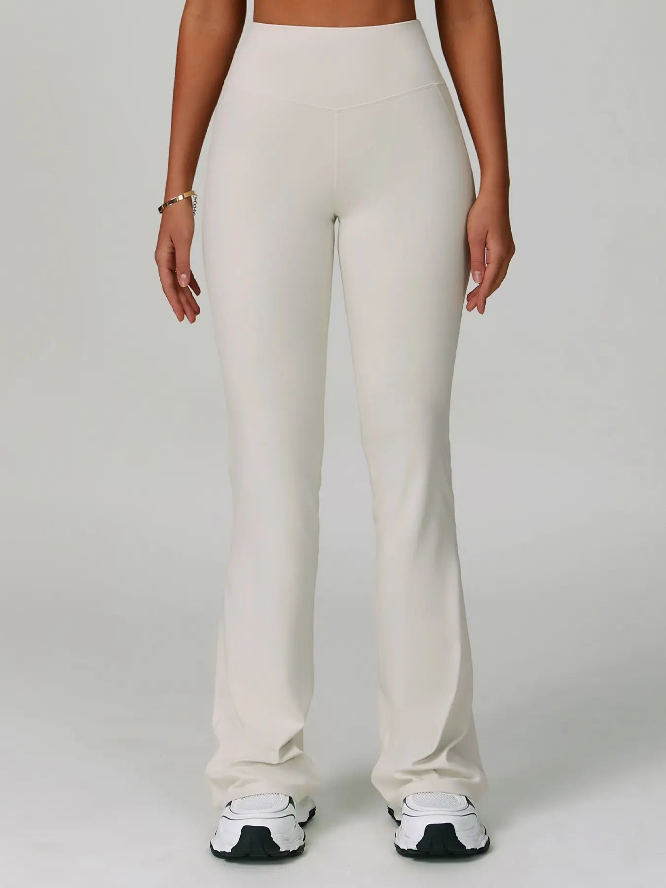Cloudy Sensation Sport Long Pants, High Waist Butt Lifting Wide Leg Outerwear Bell Bottoms - image 9