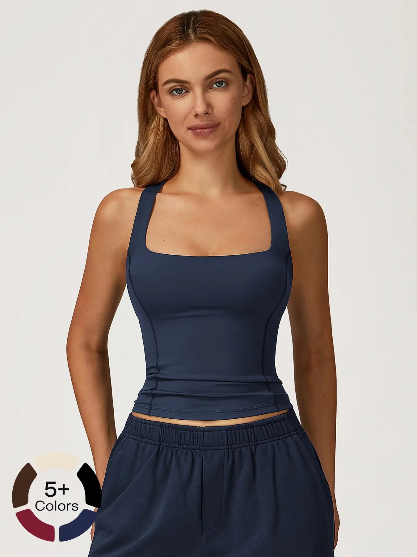 Women's Seamless Yoga Vest, Sleeveless Sports Vests