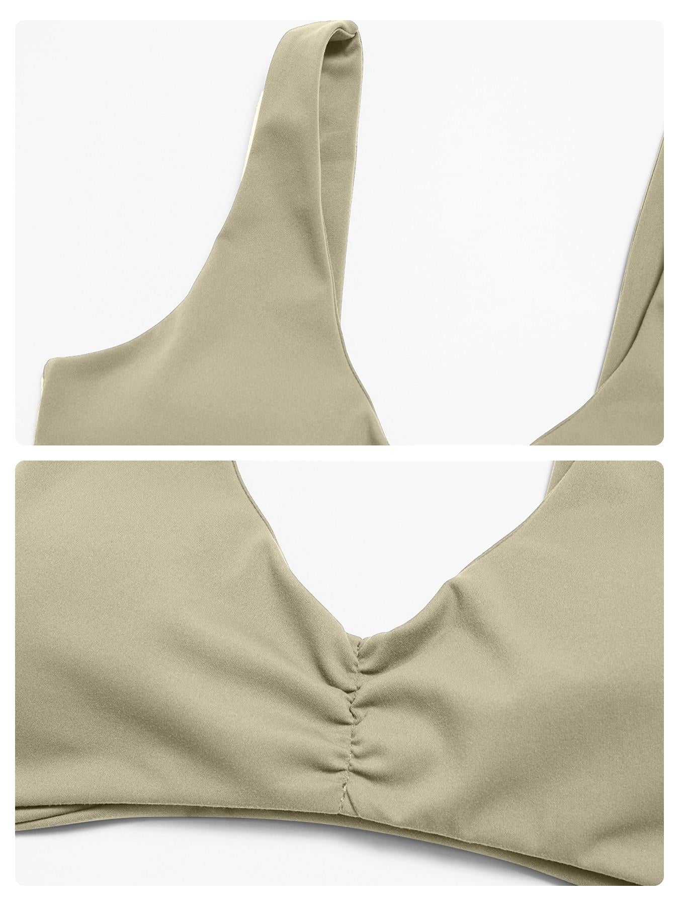 Sexy Backless Yoga Bra, Gathered Sports Running Fitness Underwear - image 15