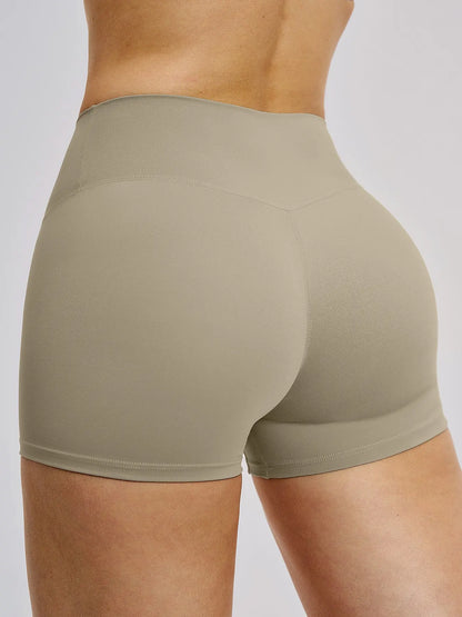 Women's High Waist Yoga Shorts, Tight-Fitting Workout Pants - image 5
