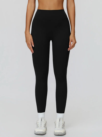 Women's High-Waisted Yoga Pants, Fitted Long Leggings for Outdoor Running & Fitness - image 2