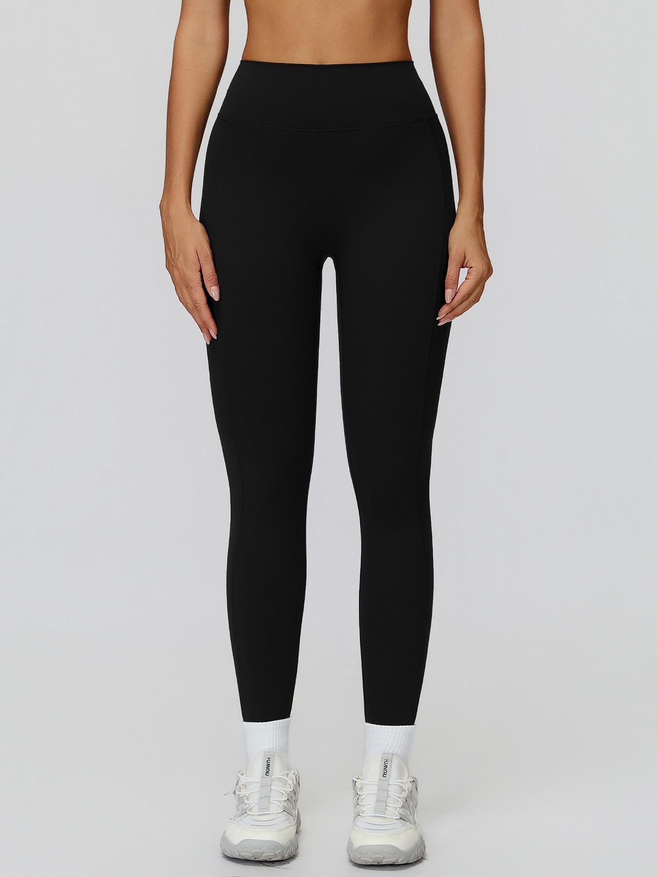 Women's High-Waisted Yoga Pants, Fitted Long Leggings for Outdoor Running & Fitness - image 10