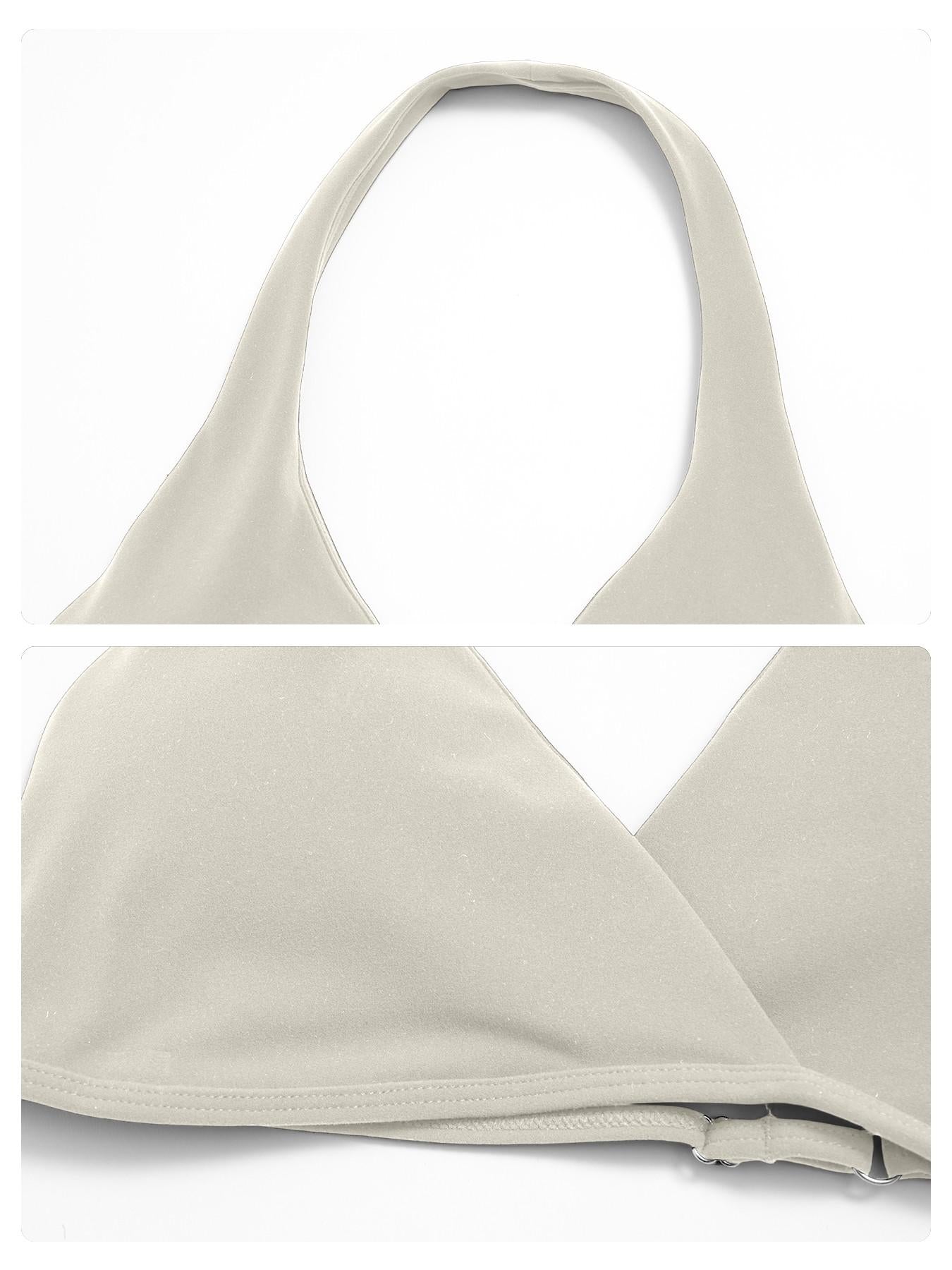 Fleece Yoga Set, Deep V Backless Waist Cinch Tight Butt Lift Fitness Running Sports Set - image 17