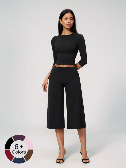 Cross-Border Yoga Set for Women, High Waist Butt Lifting Casual Outdoor Fitness Running Sports… - image 2