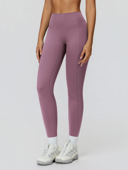 Women's High-Waisted Yoga Pants, Fitted Long Leggings for Outdoor Running & Fitness - image 5