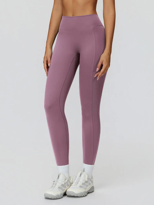Women's High-Waisted Yoga Pants, Fitted Long Leggings for Outdoor Running & Fitness - image 5