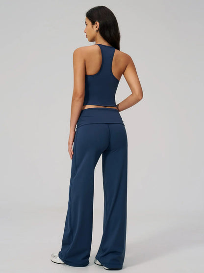 Tight-Fitting Sportswear Set, Comfortable Backless Yoga Co-ord Set - image 6
