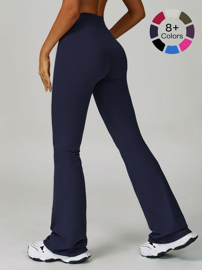 Cloudy Sensation Sport Long Pants, High Waist Butt Lifting Wide Leg Outerwear Bell Bottoms - image 19